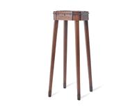 A George III Inlaid Mahogany Kettle Stand