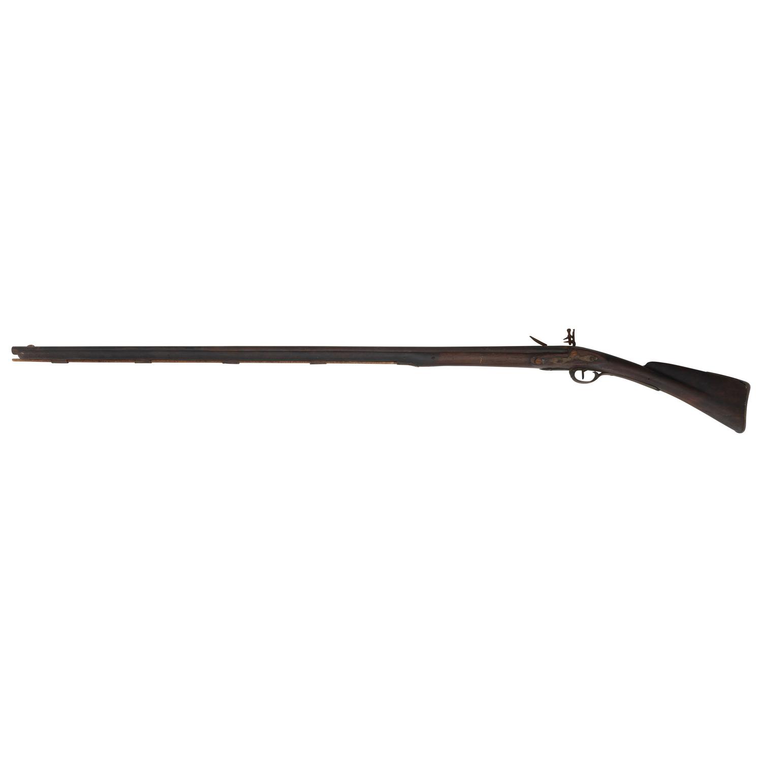 Restored Composite Flintlock Fowler with a 1779 Dated Nock Marked East India Company Lock