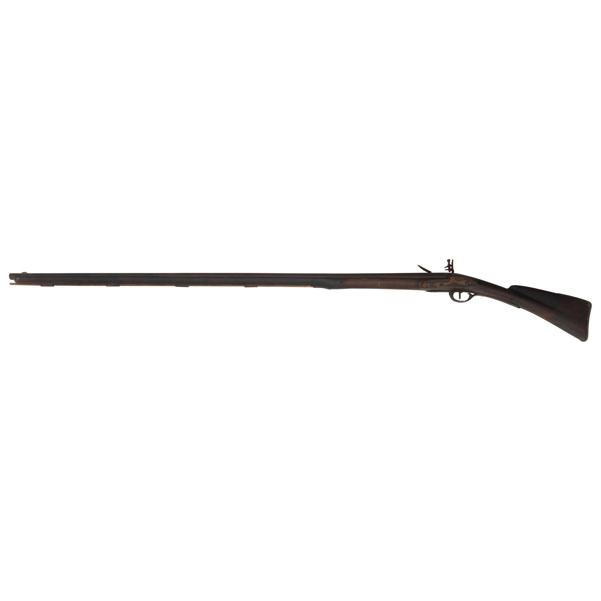 Restored Composite Flintlock Fowler with a 1779 Dated Nock Marked East India Company Lock