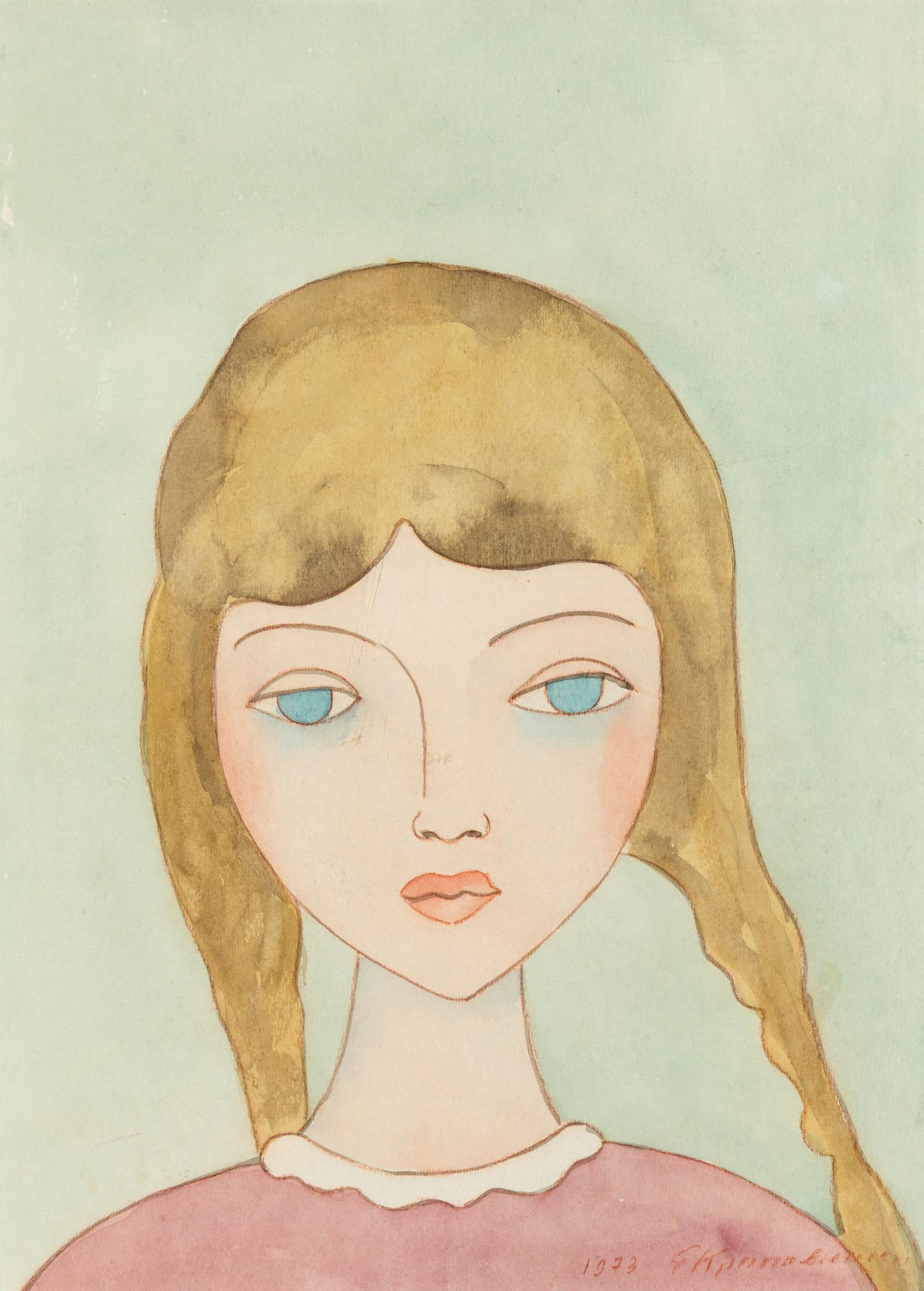 Portraits (a pair of works)