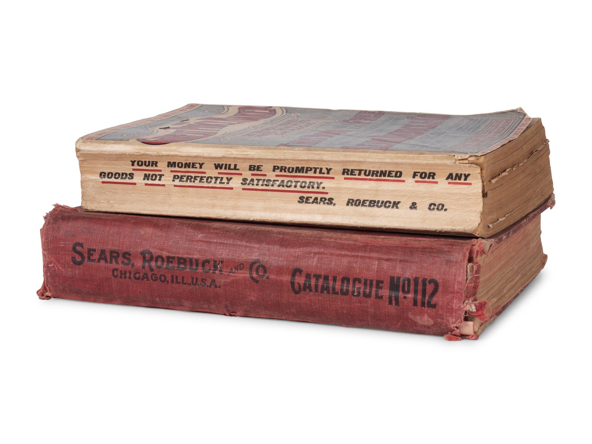 Two Original Sears Roebuck Catalogs