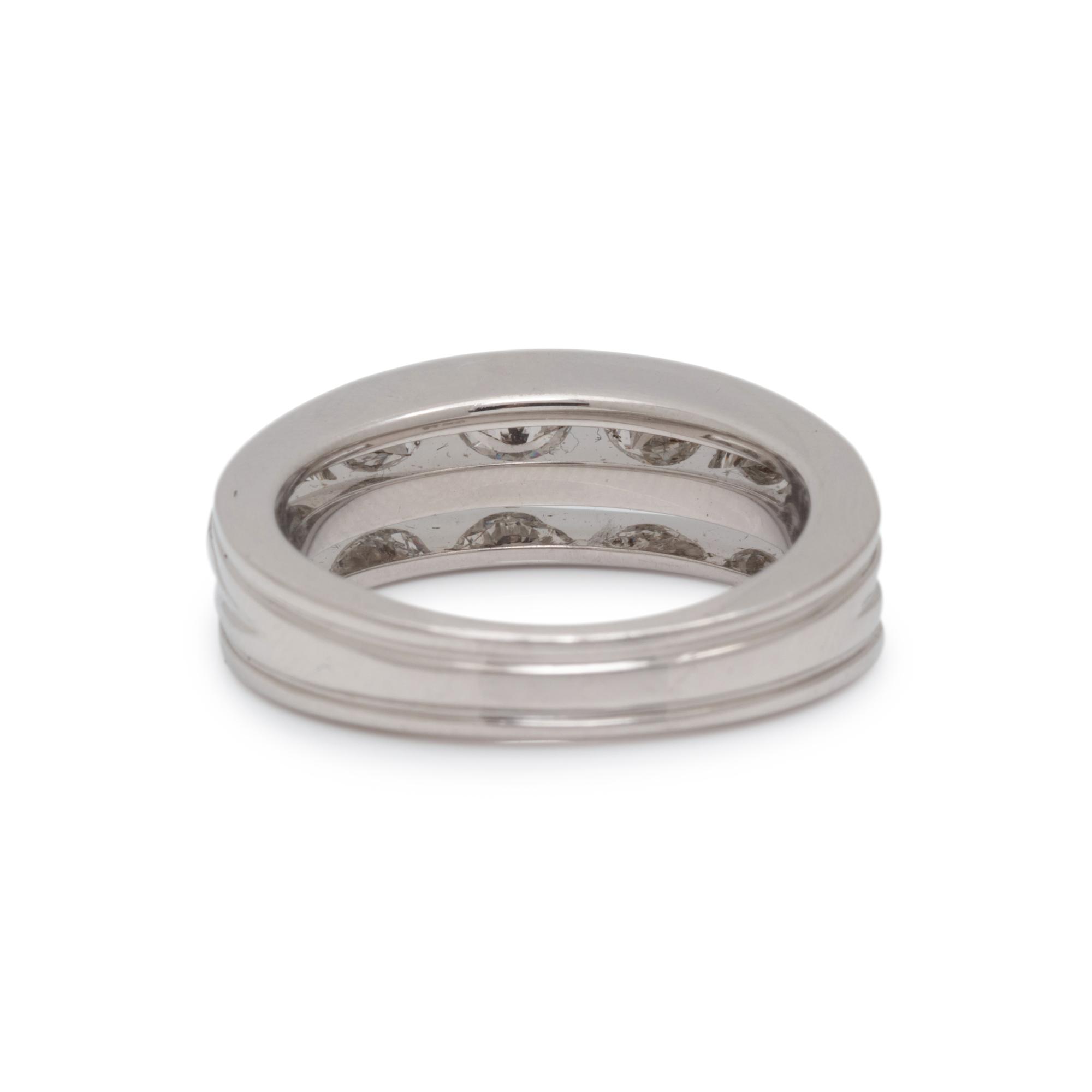PLATINUM AND DIAMOND RING