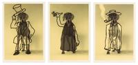 William Wegman, (American, b. 1943) (American, b. 1943), Role Models,1994 (set of 9)