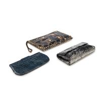 NANCY GONZALEZ & VALENTINO, THREE EXOTIC SKIN BAGS