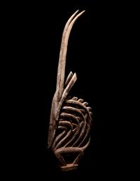 A Bamana Wood Antelope (Chiwara)