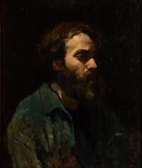 Untitled (Portrait of a Bearded Man)