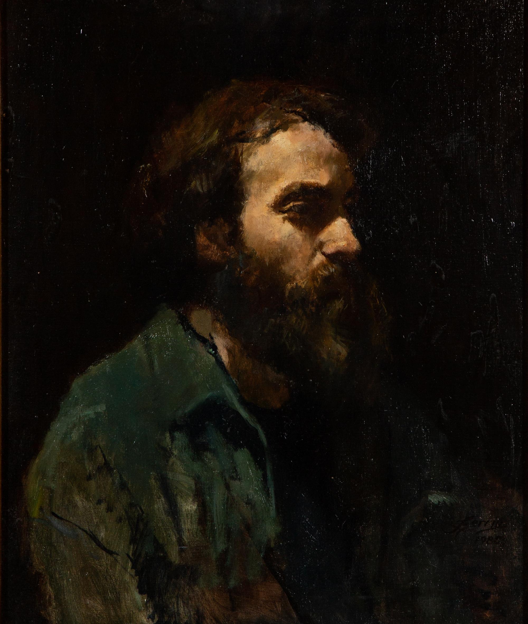 Untitled (Portrait of a Bearded Man)