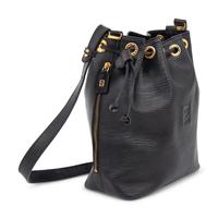 Fendi, Textured Leather Drawstring Bag