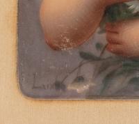 A Continental Porcelain Plaque