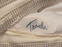 Travilla, Rhinestone-Embellished Cocktail Dress