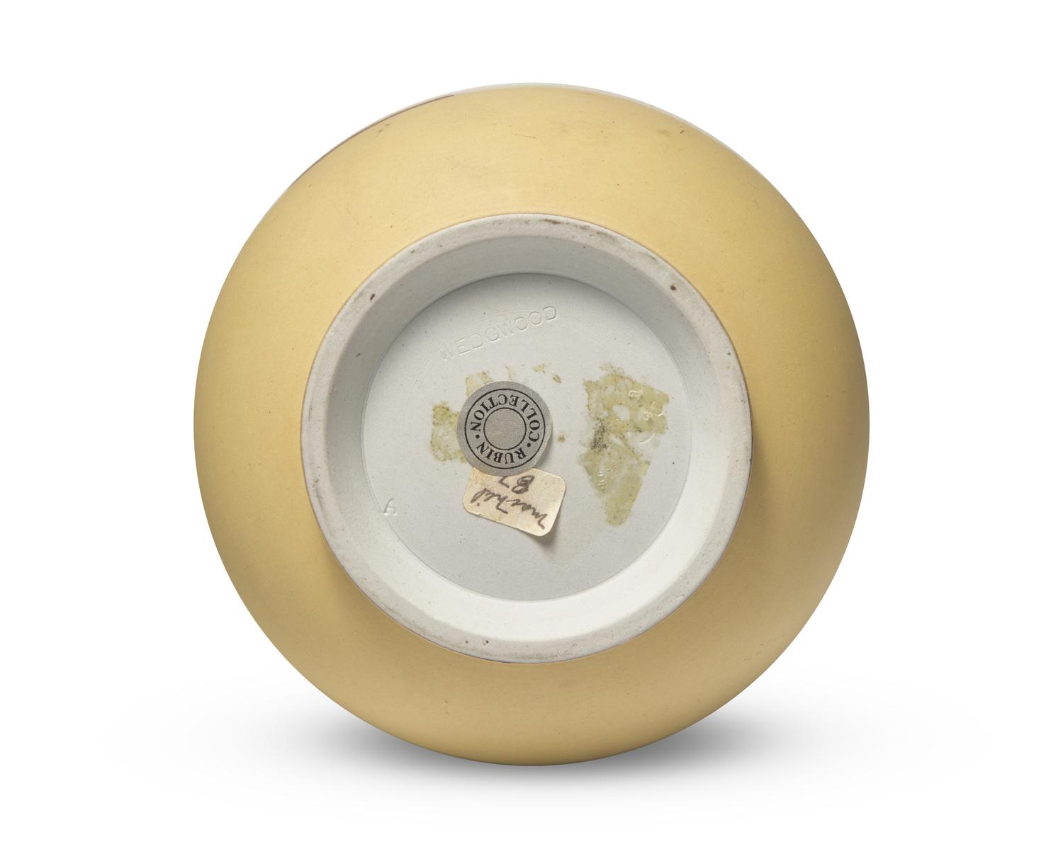 Two Wedgwood Yellow-Ground Ewers