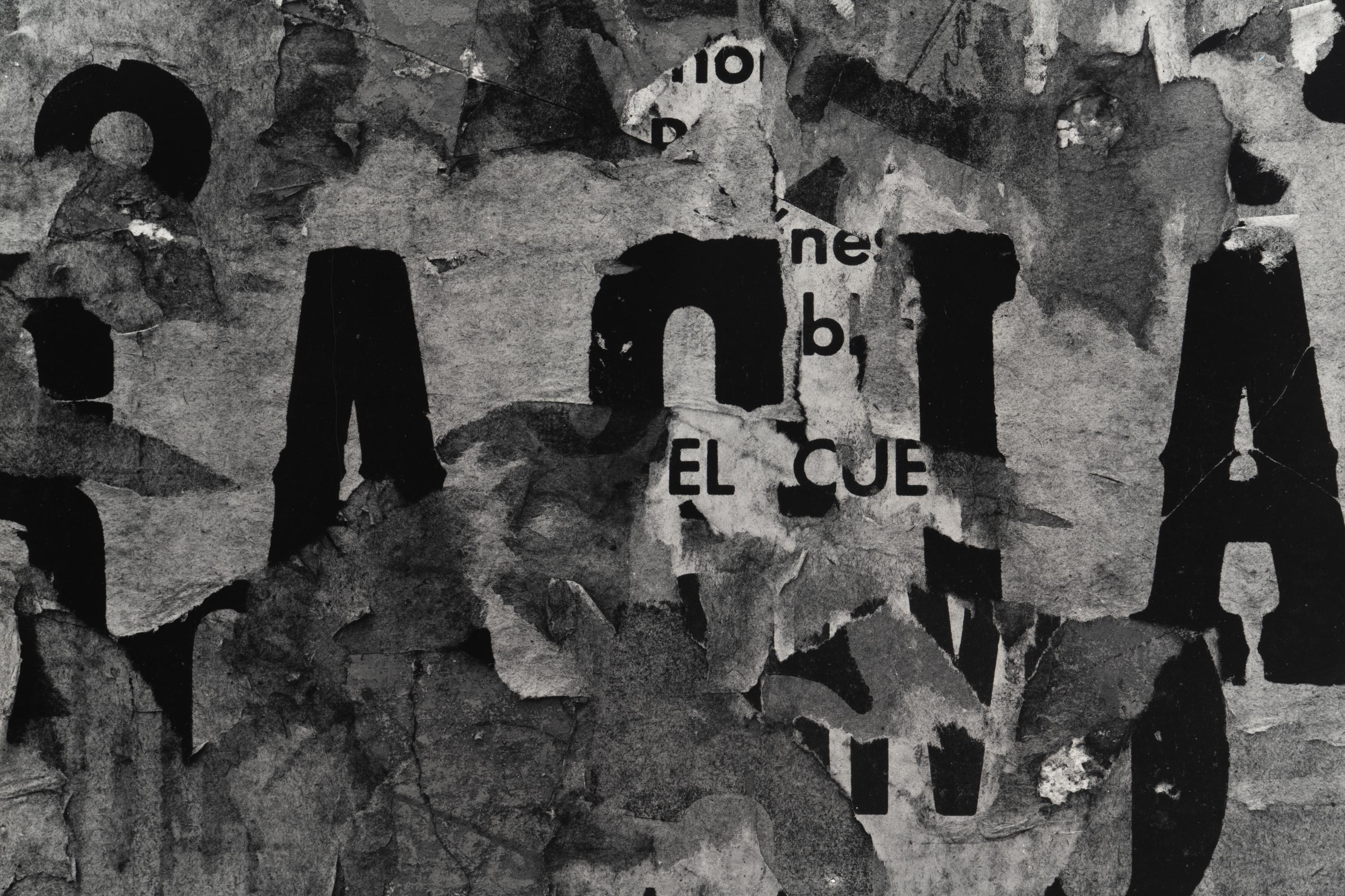 Aaron Siskind (1903-1991) San Luis Potosi (16), 1961