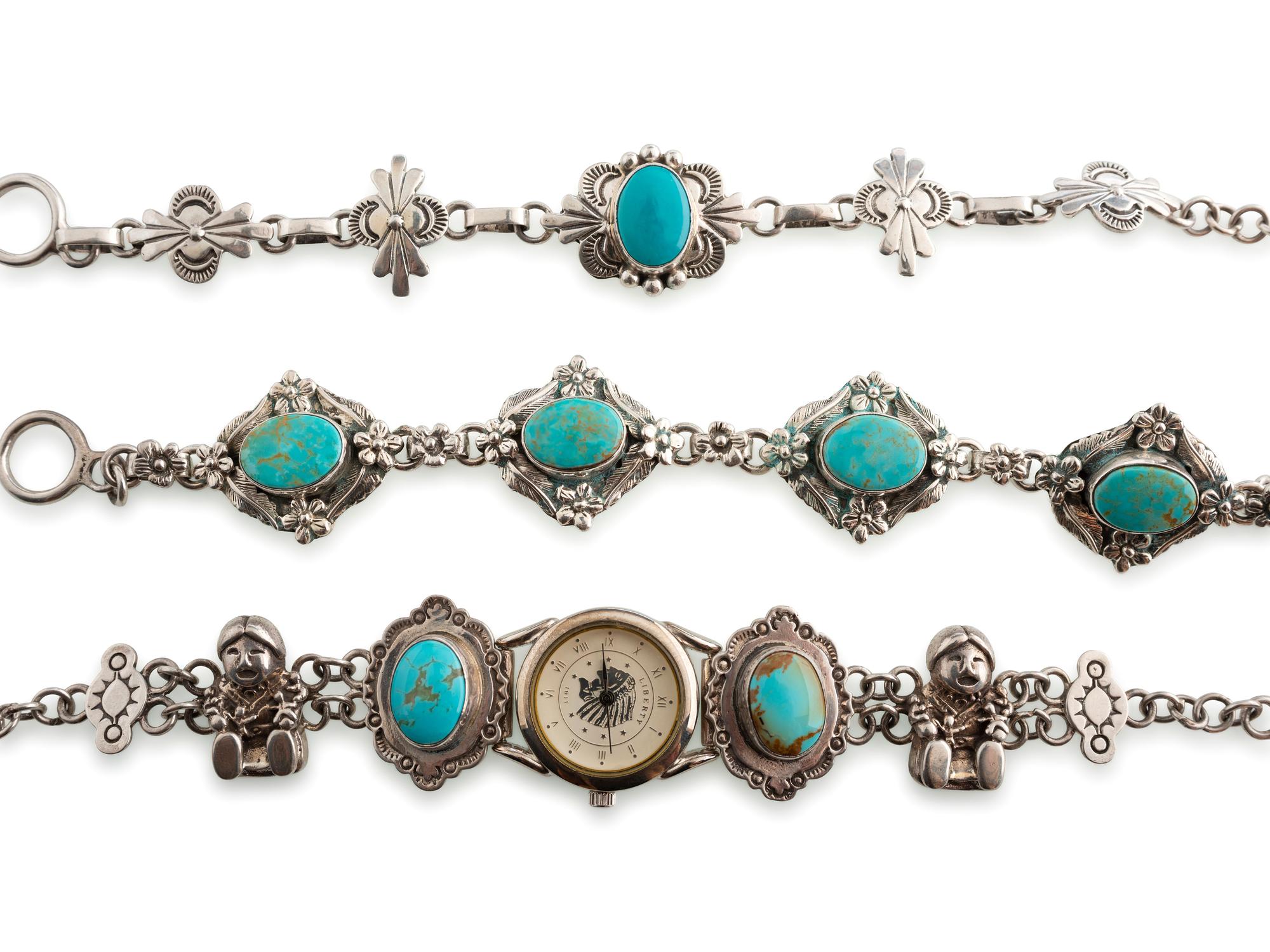 Southwestern-style Necklaces and Link Bracelets