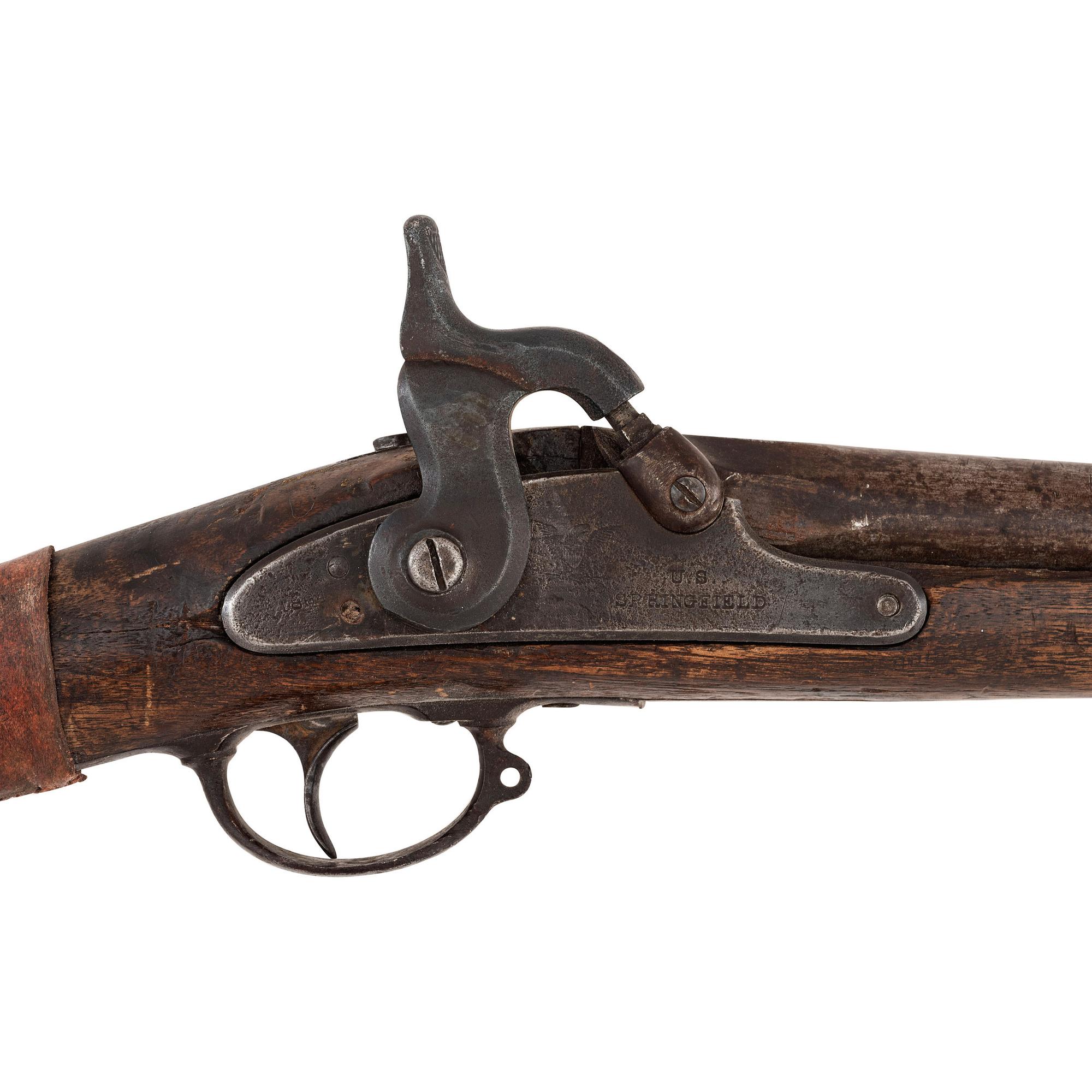 Native Decorated Shortened Composite Springfield Rifle Musket