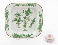 A Limoges Lidded Box Diameter of box 2 inches.