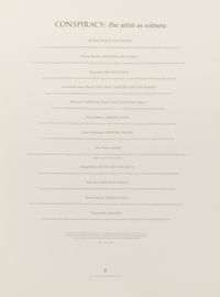 Conspiracy Portfolio (complete set of 12 prints with linen portfolio case)