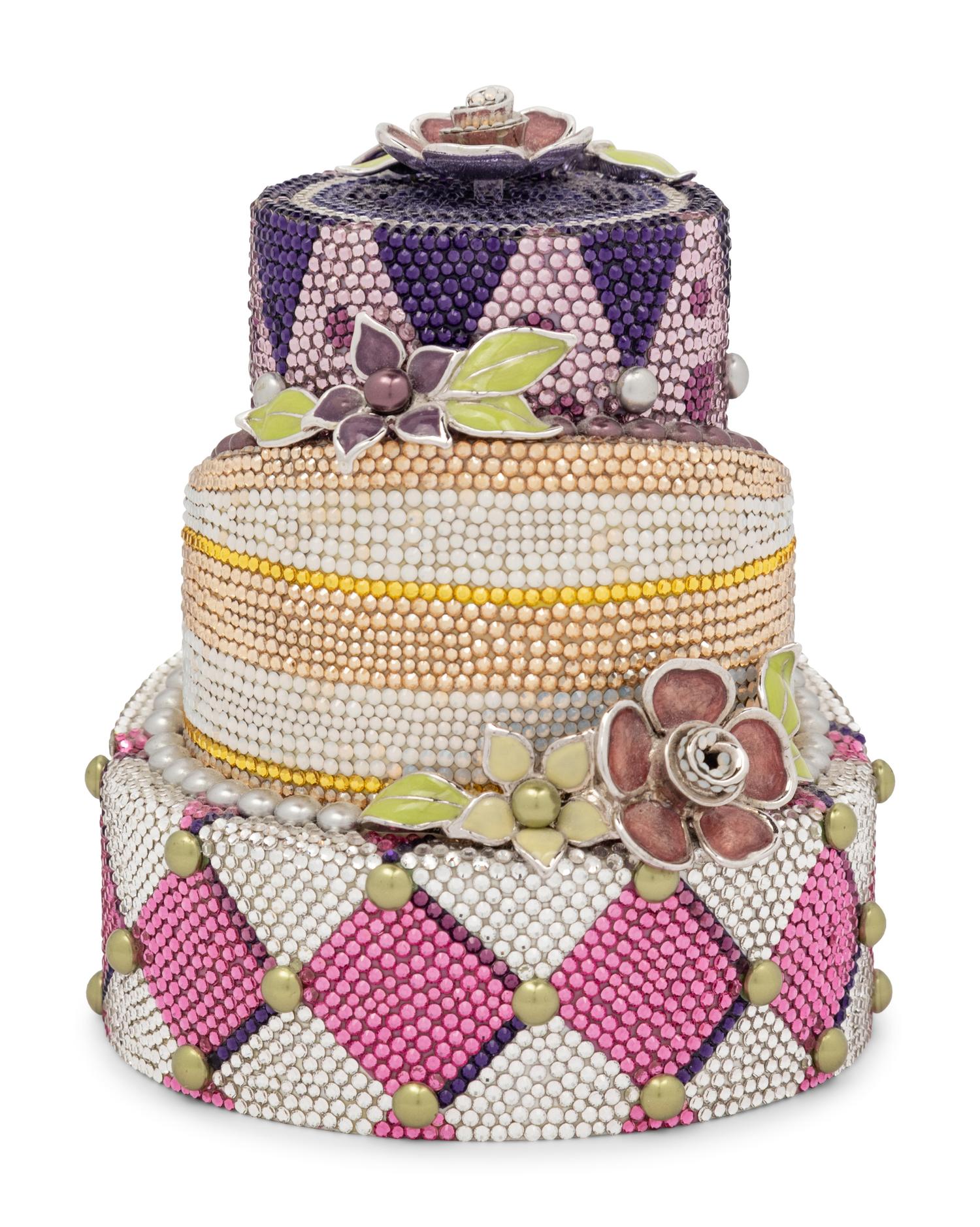 Judith Leiber Collector's Edition Tiered Cake Minaudière