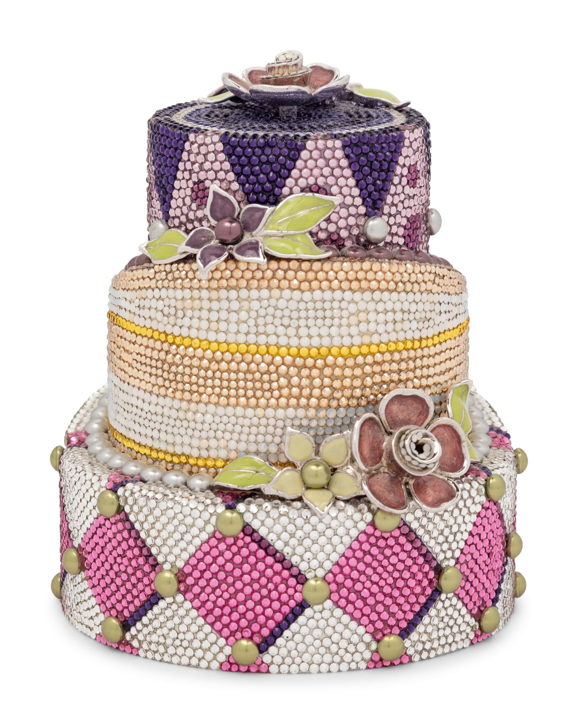 Judith Leiber Collector's Edition Tiered Cake Minaudière