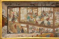 A Japanese Satsuma Rectangular Dish, Seikōzan Workshop (Circa 1900) 日本明治時代 薩摩燒賞盤