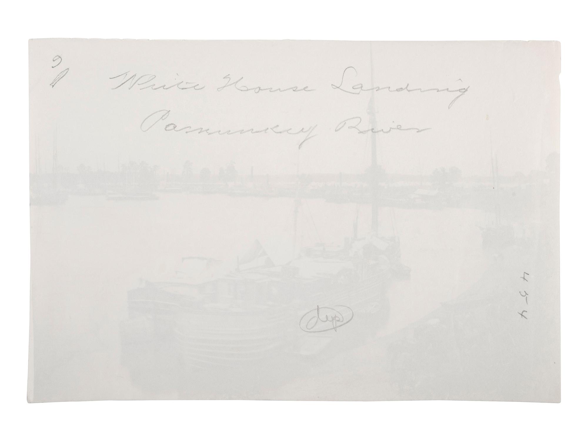 [CIVIL WAR] O'SULLIVAN, T.H. Barges, Transports, and Horses, White House Landing, Pamunkey River, VA