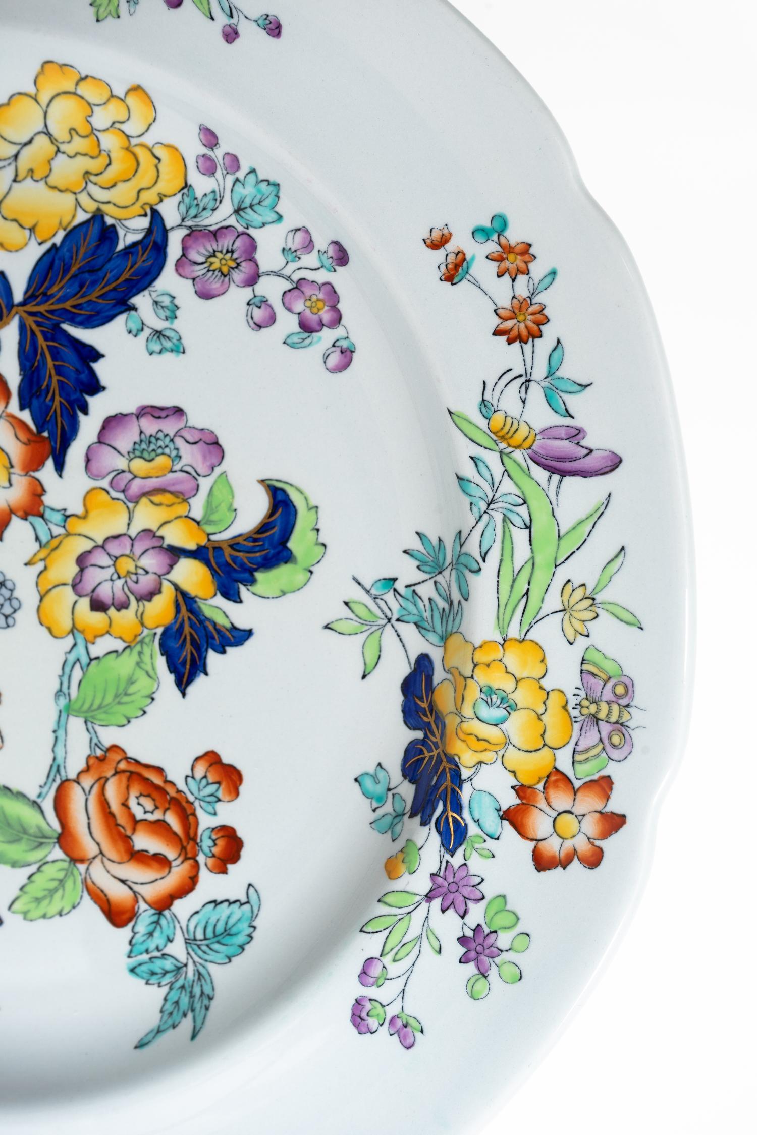 A Copeland Spode New Stone Ironstone Dinner Service