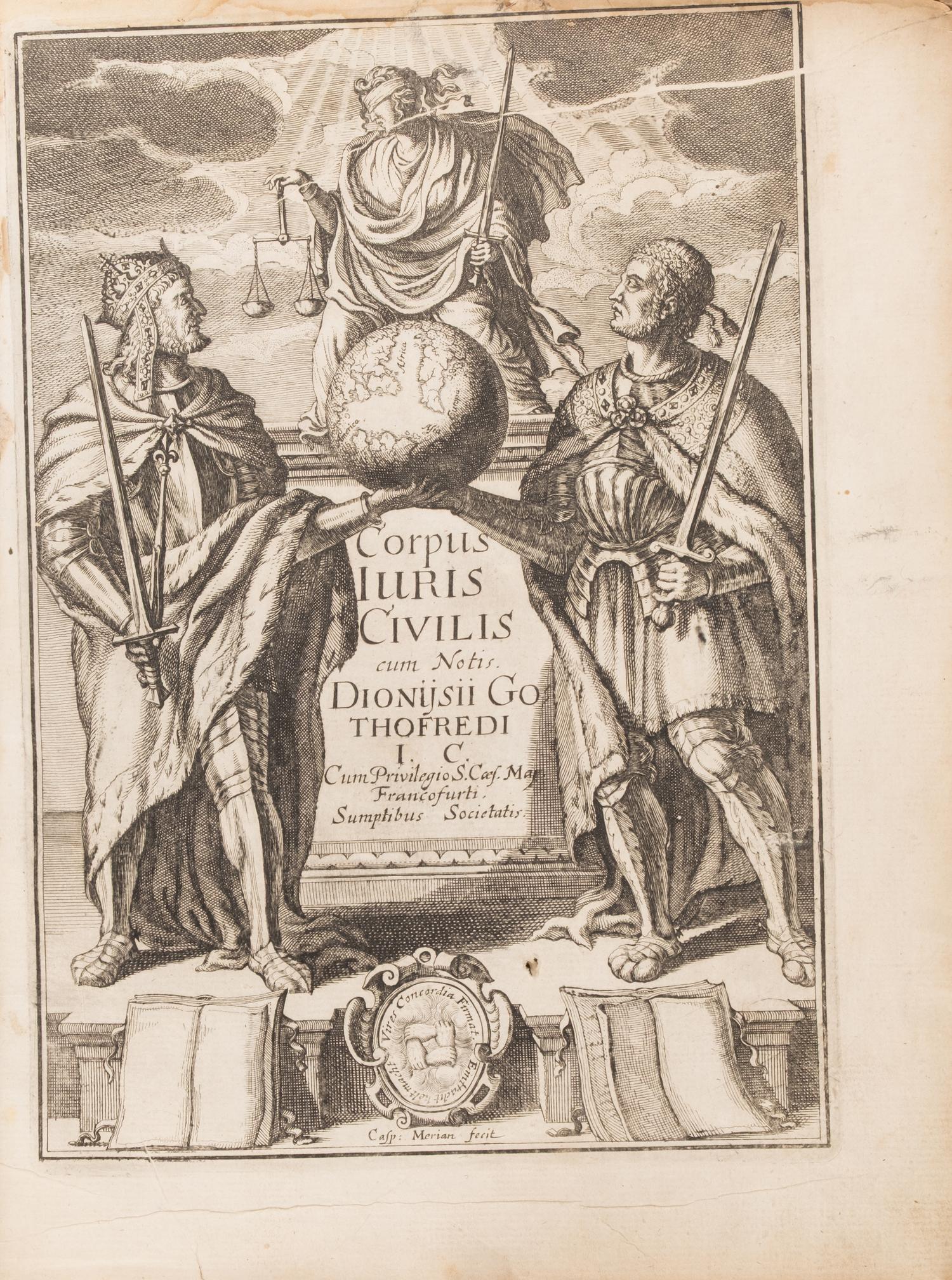 [Law] [Justinian I] Corpus Juris Civilis in Quatuor Partes Distinctum