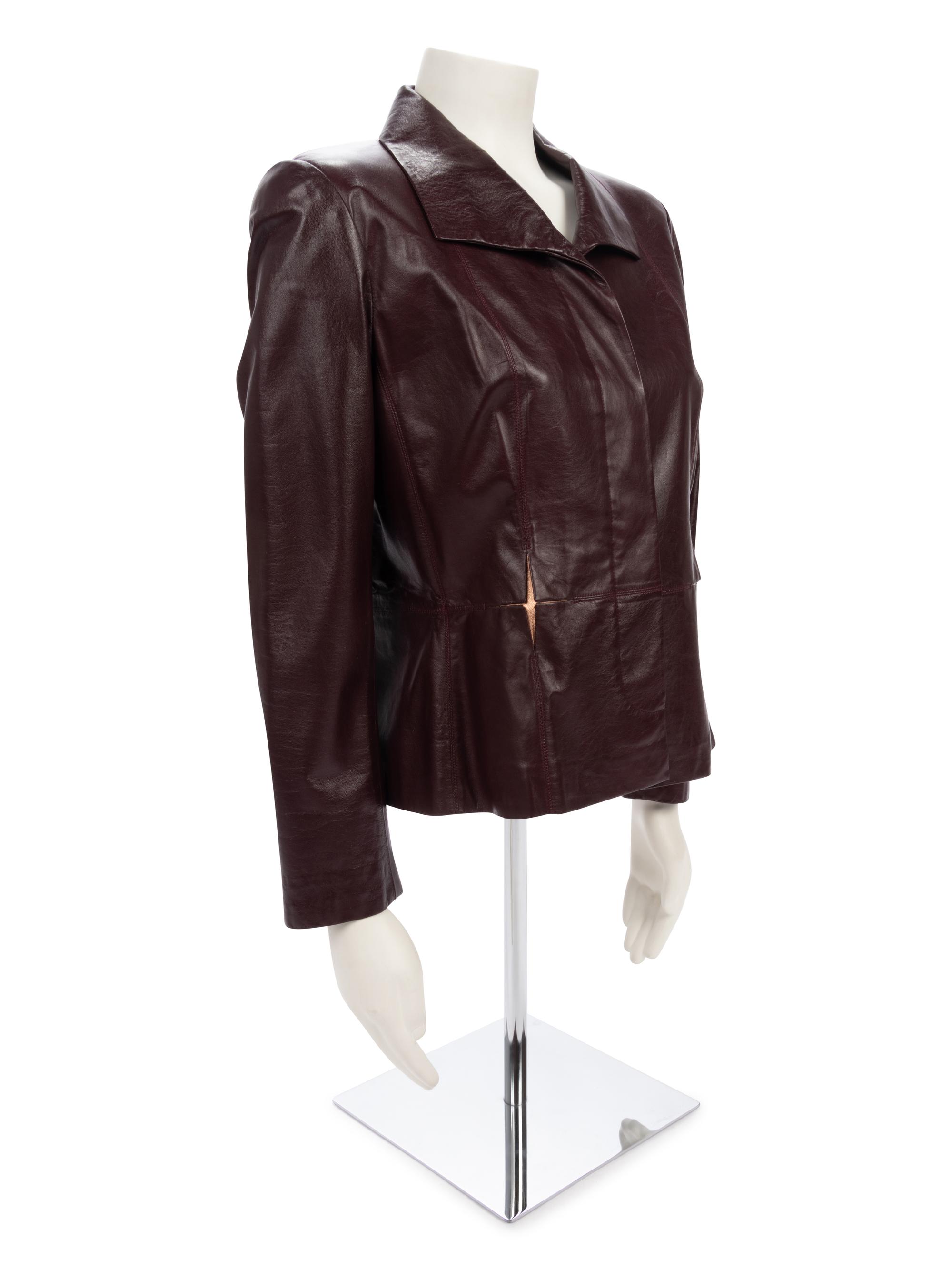 Chanel Lambskin Leather Jacket, Cruise 2001