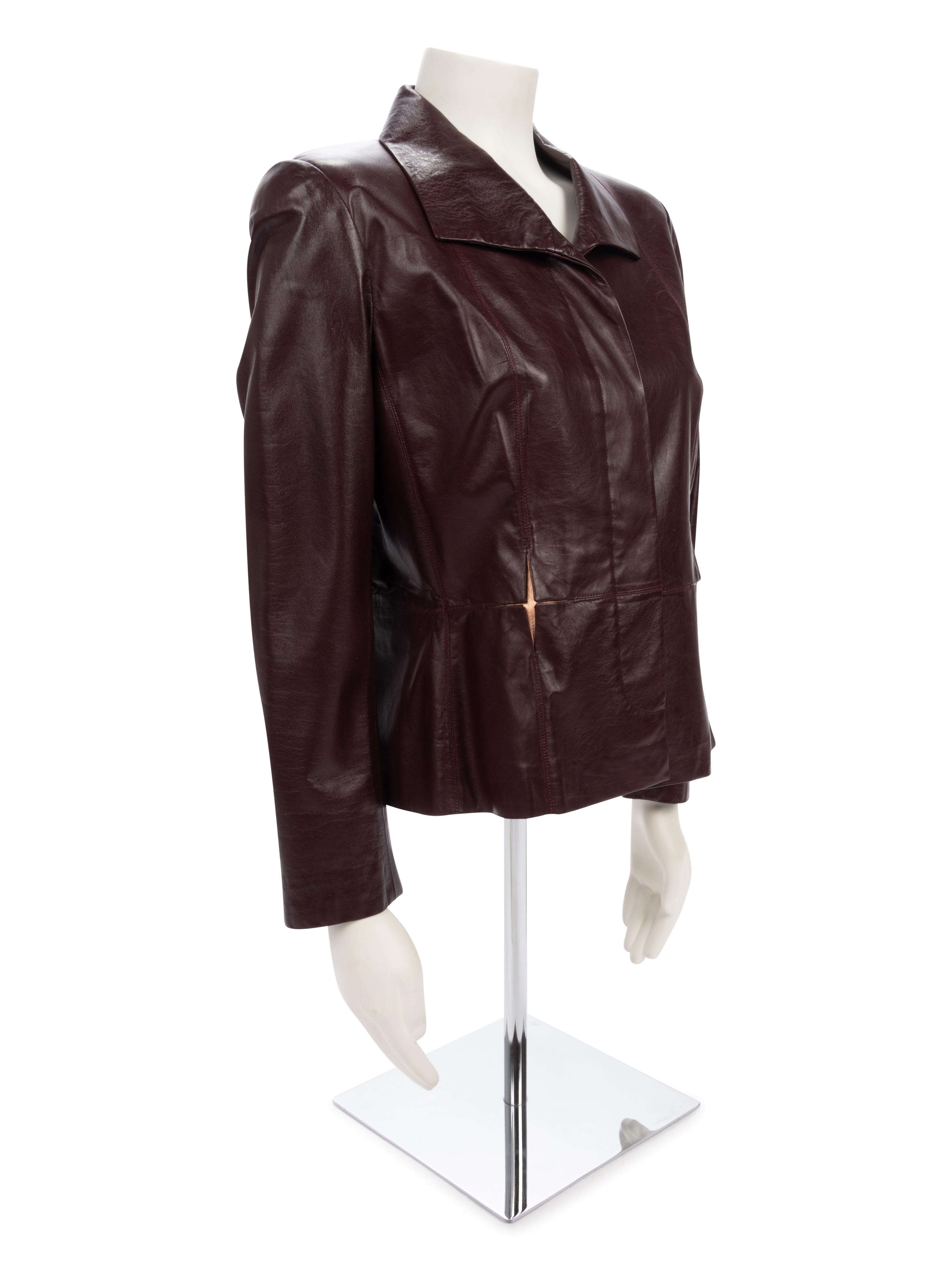 Chanel Lambskin Leather Jacket, Cruise 2001