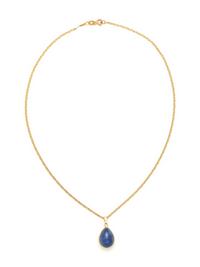 CABOCHON SAPPHIRE PENDANT/NECKLACE