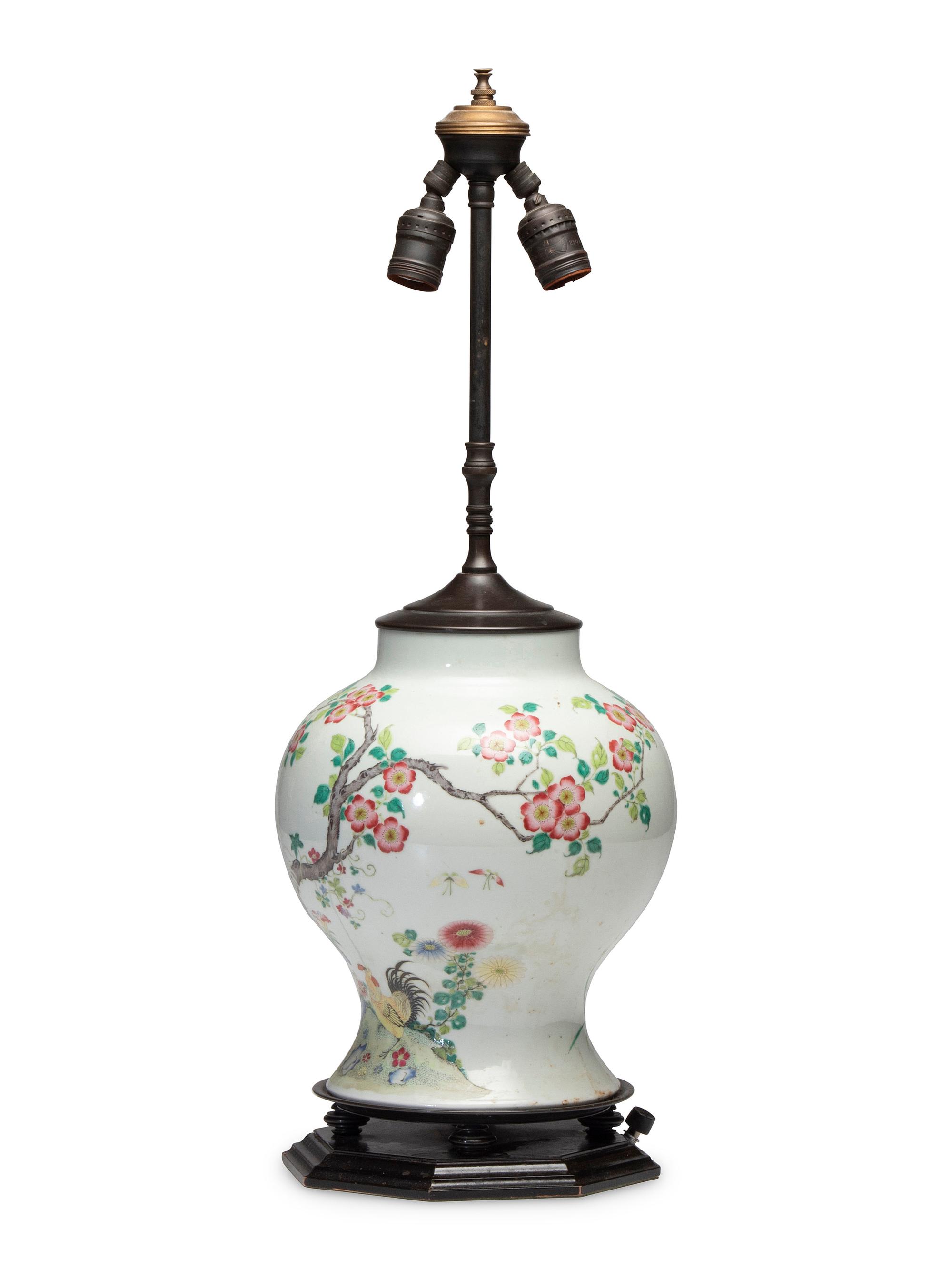 A Chinese Famille Rose Porcelain Jar