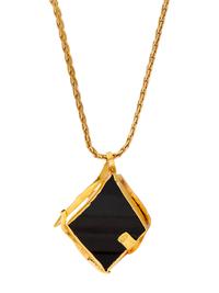 ROSS COPPELMAN, COLLECTION OF YELLOW GOLD, ONYX AND DIAMOND JEWELRY