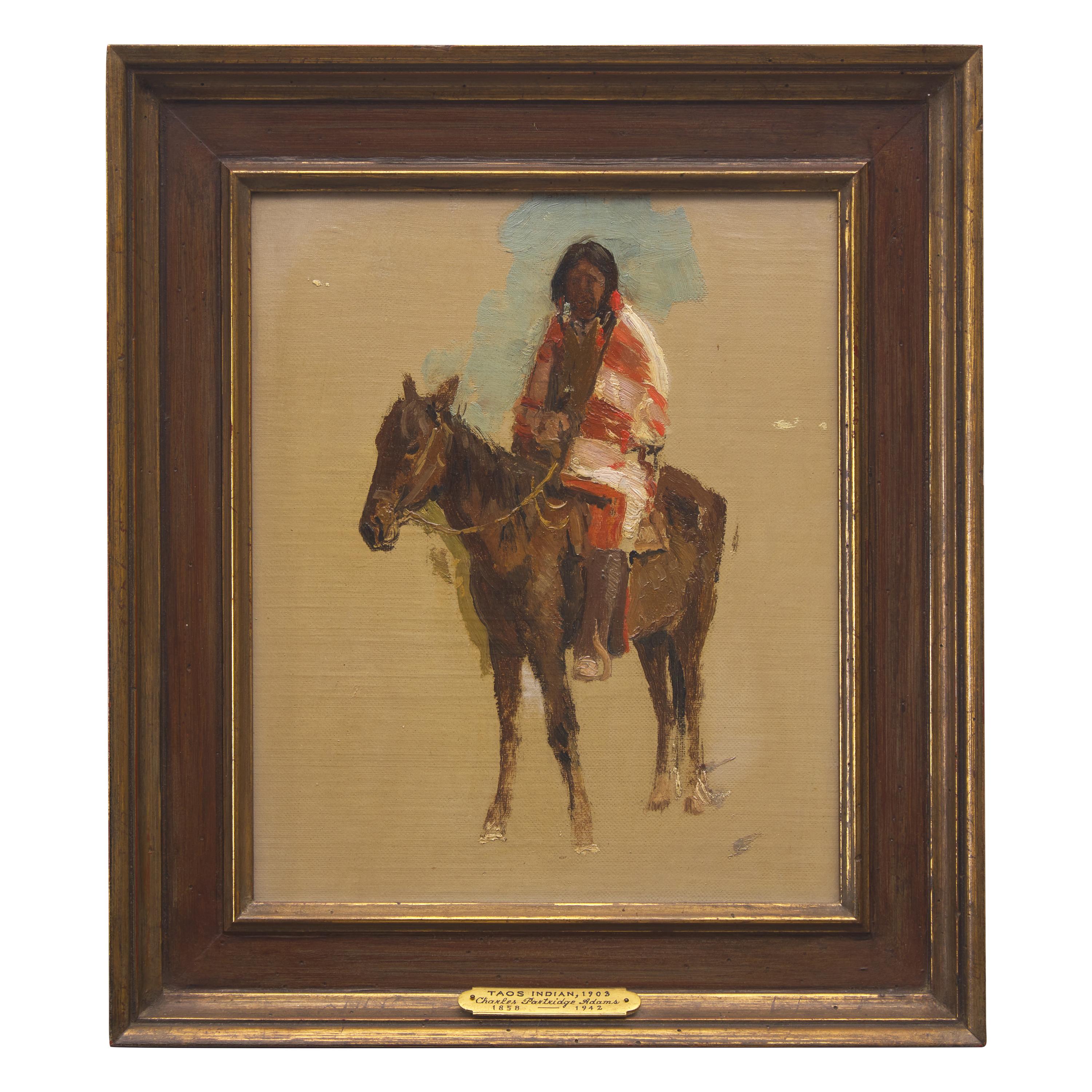 Charles Partridge Adams (American, 1858–1942) — Taos Indian, c. 1902