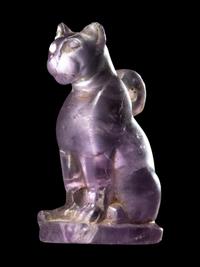 An Egyptian Amethyst Cat