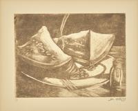 Coal Breaker, c. 1934, Farmhouse, c. 1940, and Still Life no.1, early 1940s (a group of three works)