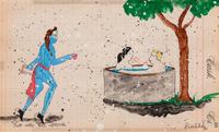 Paintings on Ledger