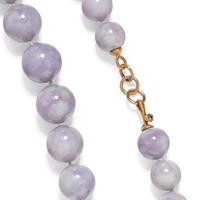 ANGELA PINTALDI, LAVENDER JADEITE BEAD NECKLACE