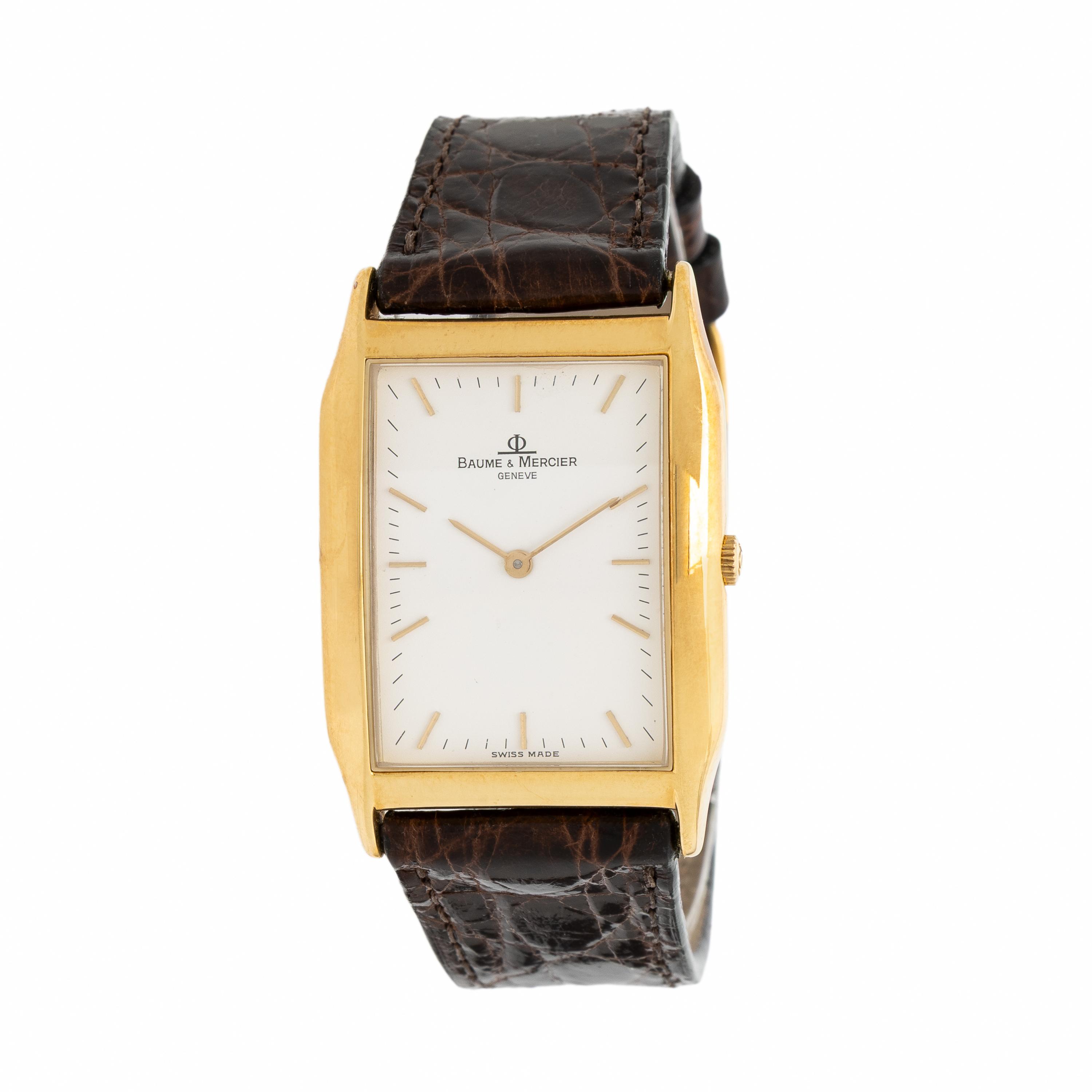 Baume & Mercier, Ref. 17605, 18K Yellow Gold Watch