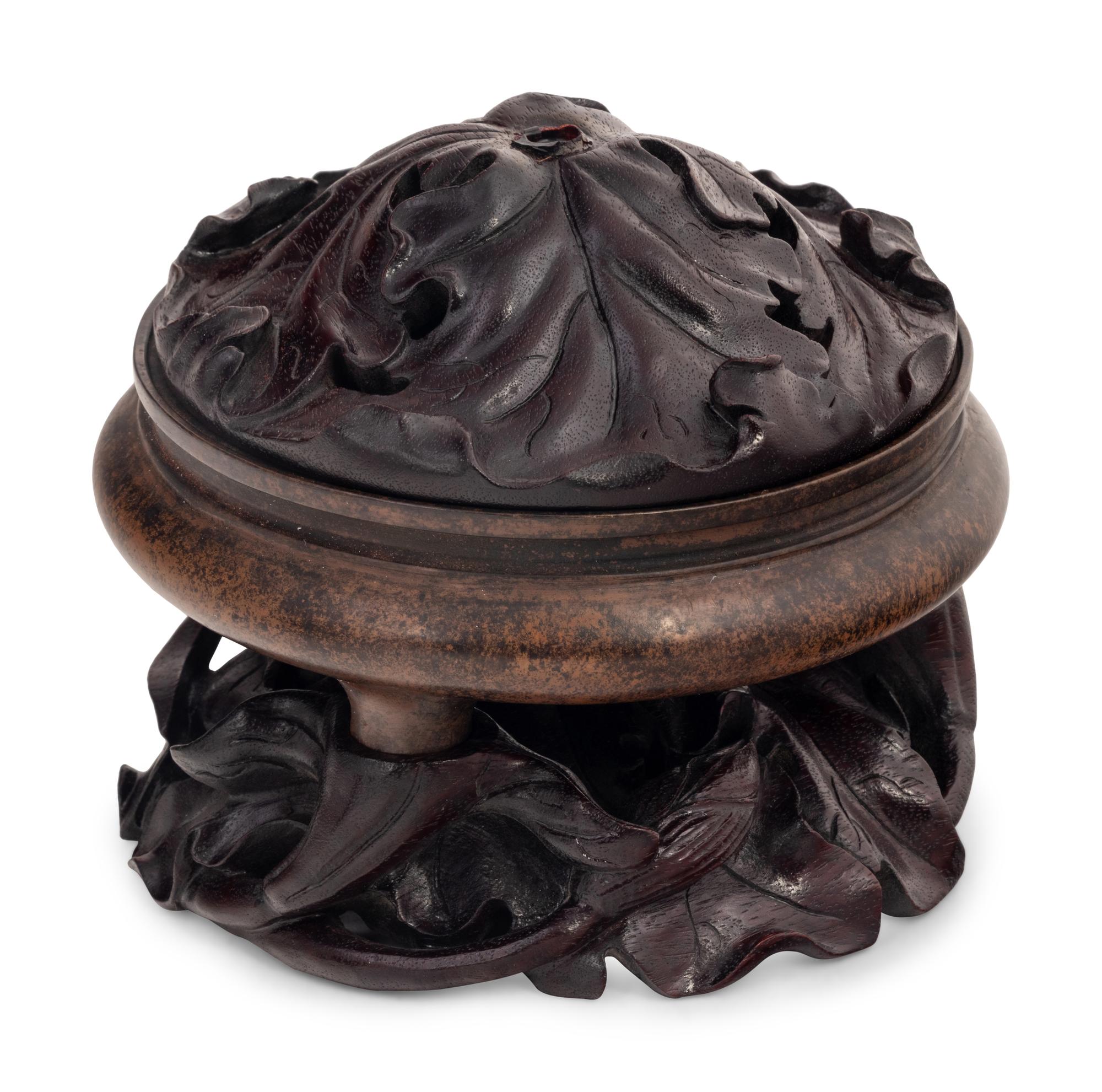 A Chinese Bronze Incense Burner