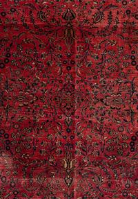 A Sarouk Wool Rug