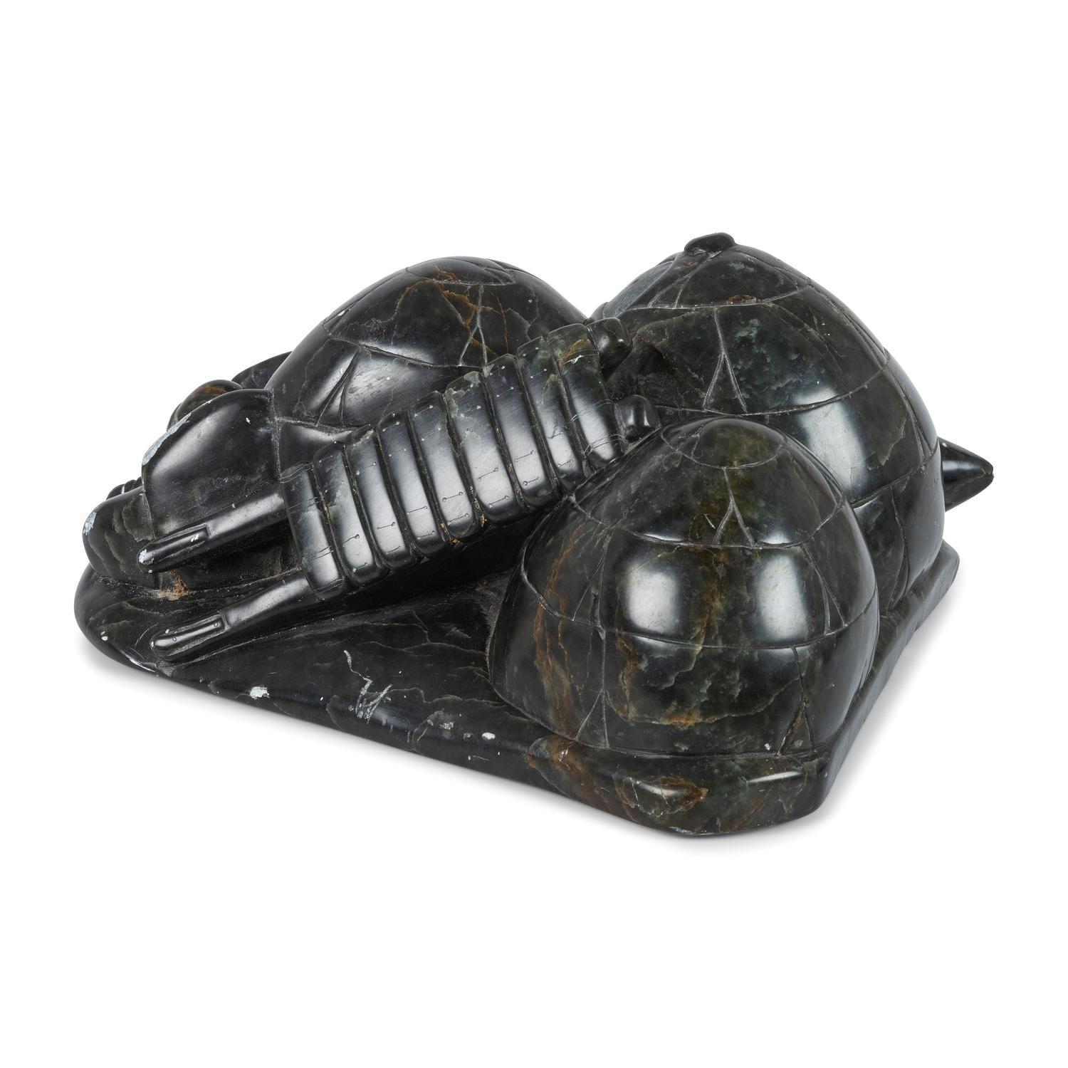Group of Inuit Soapstone Carvings