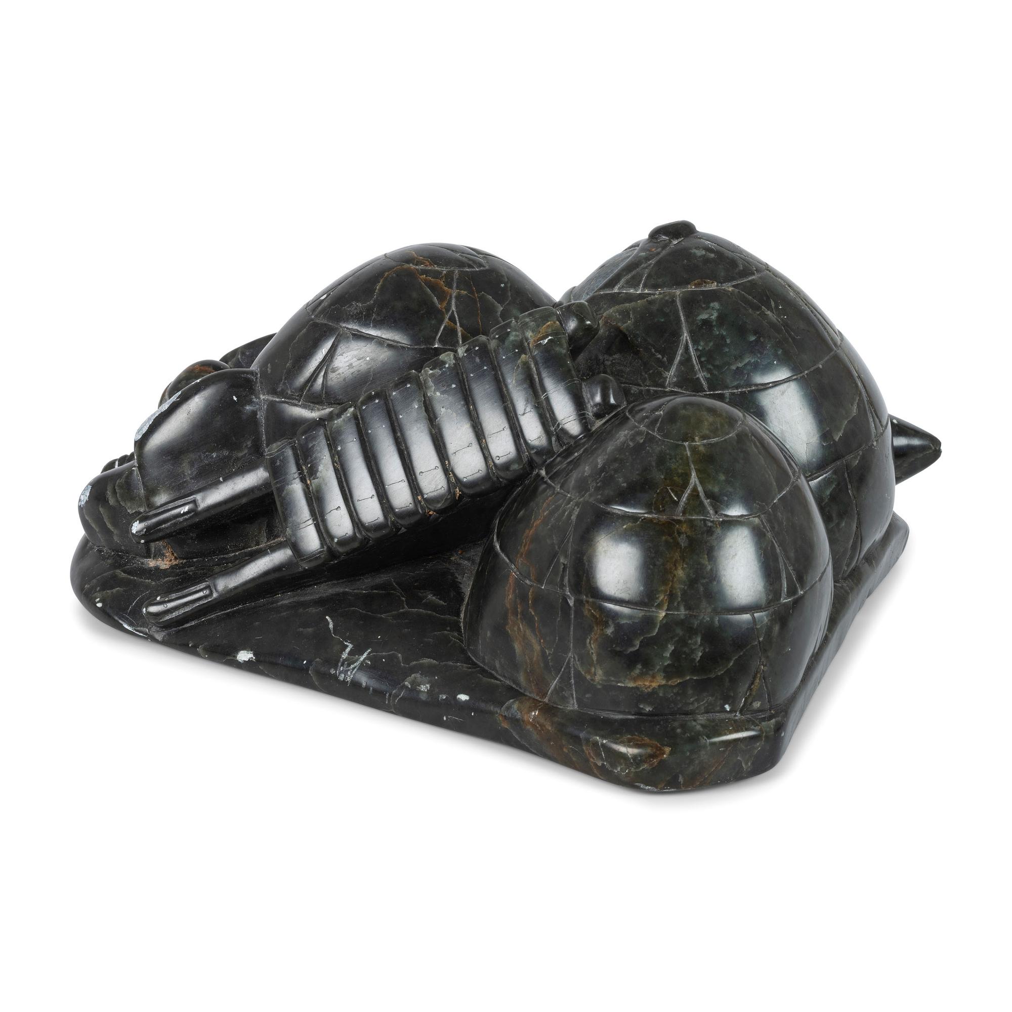 Group of Inuit Soapstone Carvings