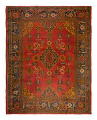 A Turkish Oushak Wool Rug