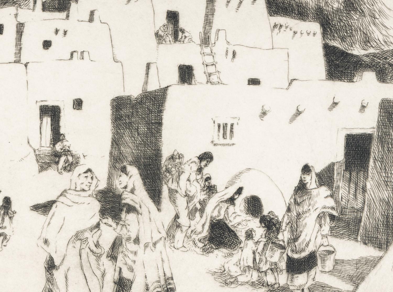 Morning at the Pueblo