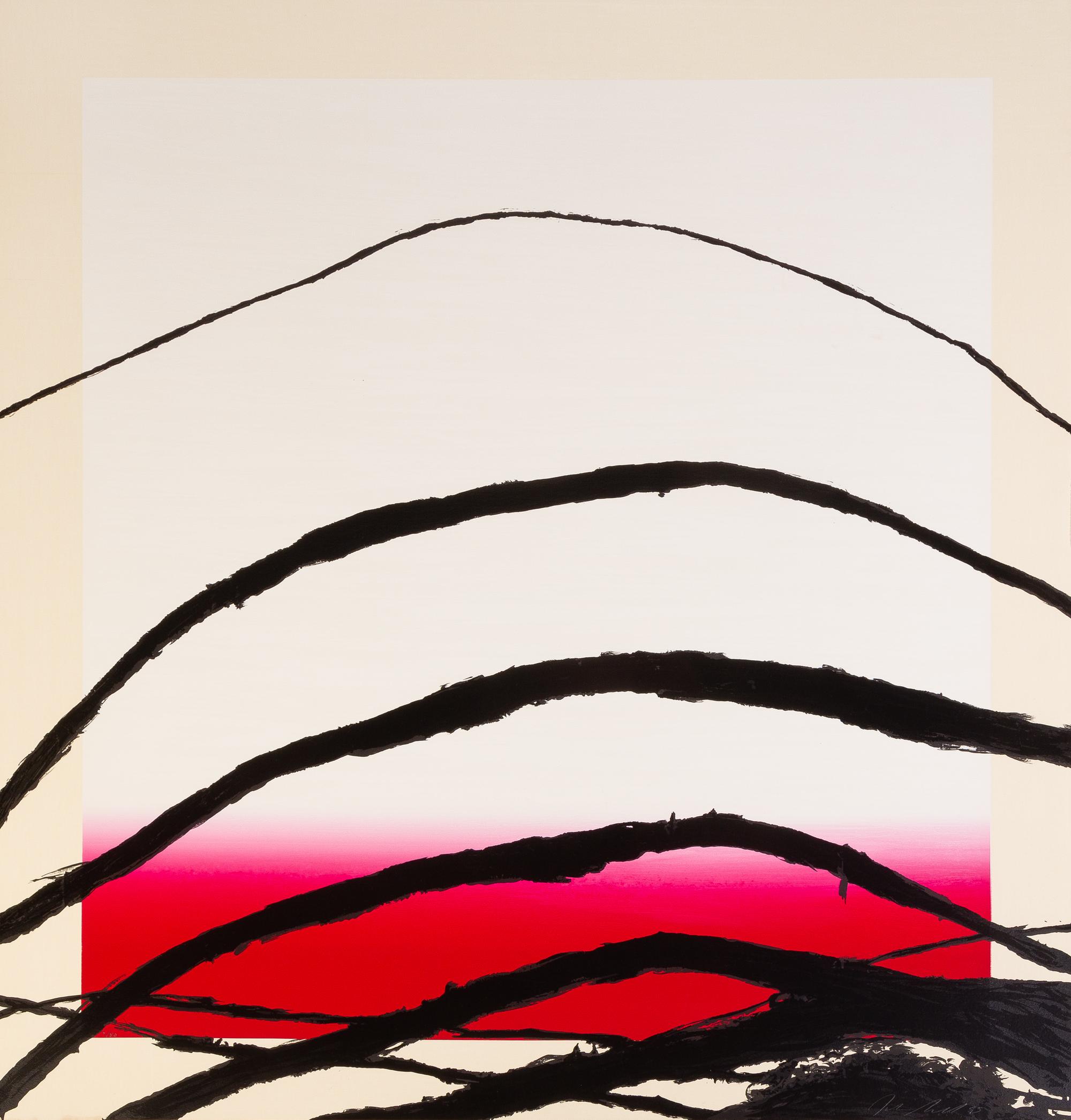 Julian Schnabel, (American, b. 1951), Last Attempt at Attracting Butterflies, 1995 (a group of four works)