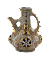 An Amphora Pottery Ewer Height 7 inches. — RIESSNER, STELLMACHER & KESSEL, TURN-TEPLITZ