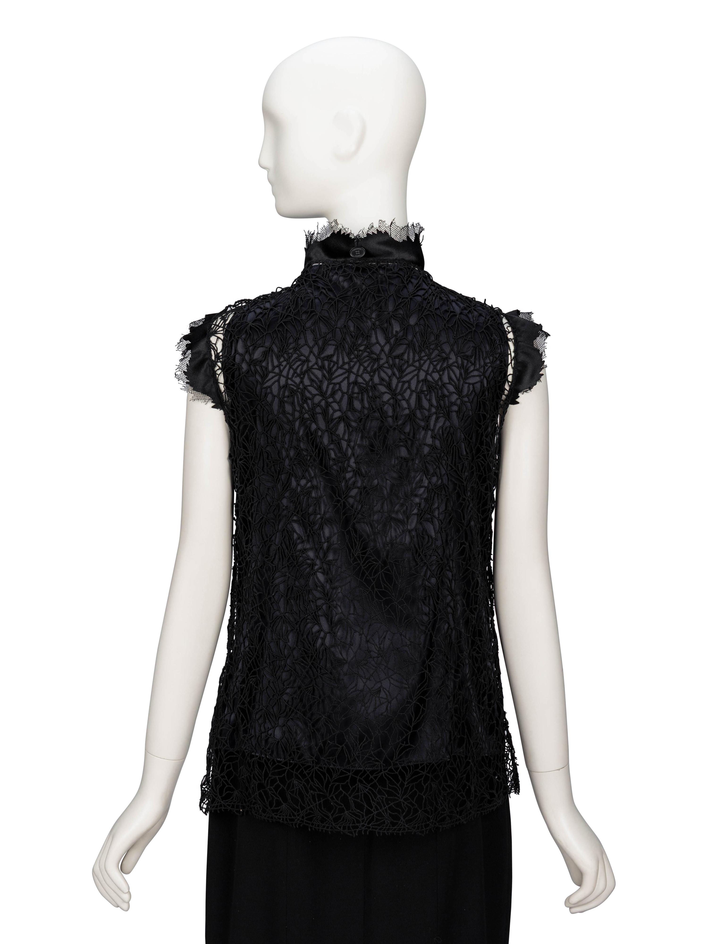 Chanel, Four Black & White Tops
