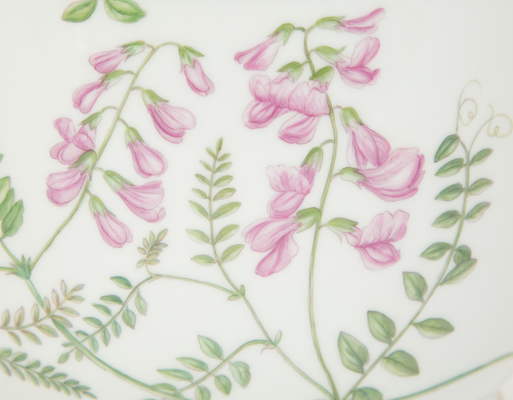 A Royal Copenhagen Flora Danica Porcelain Cache Pot