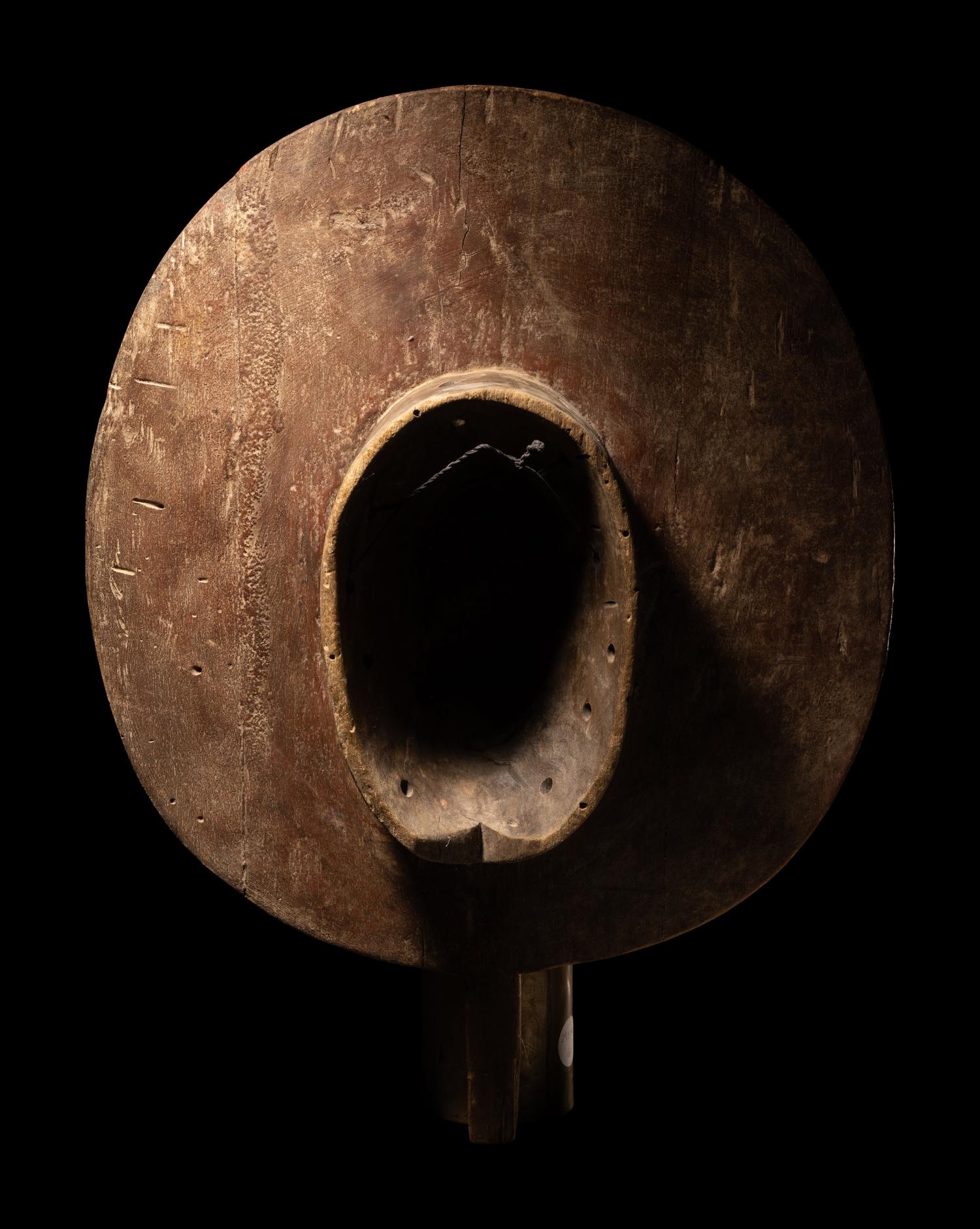 Two Mossi Wood Masks