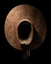Two Mossi Wood Masks