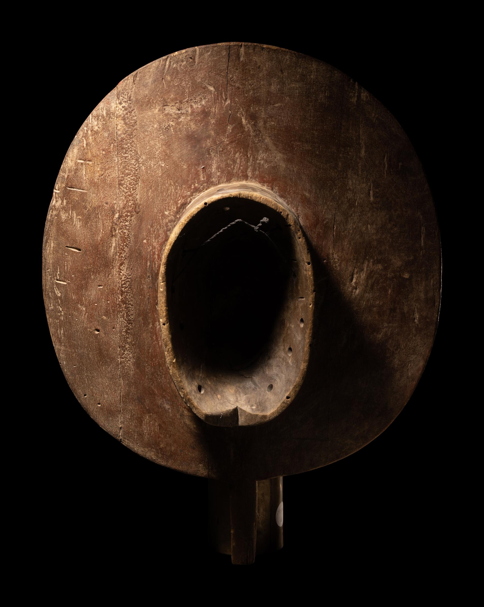 Two Mossi Wood Masks